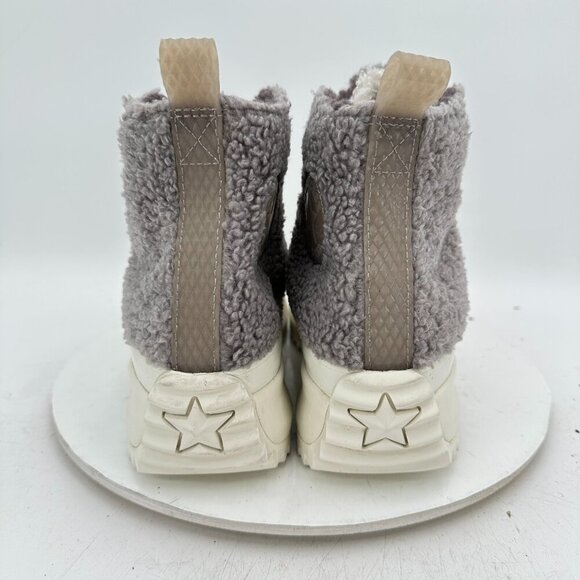 Converse Run Star Hike Hi Platform Men 9.5 Women 11 72202C Sherpa Vapor Boot - Picture 5 of 11